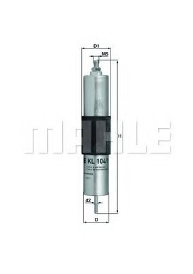 KL1041 Mahle Original Фільтр палива